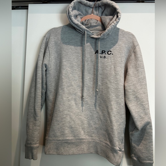 APC us Logo Terry fleece hoodie FINAL PRICE. NO OFFERS - Picture 2 of 4